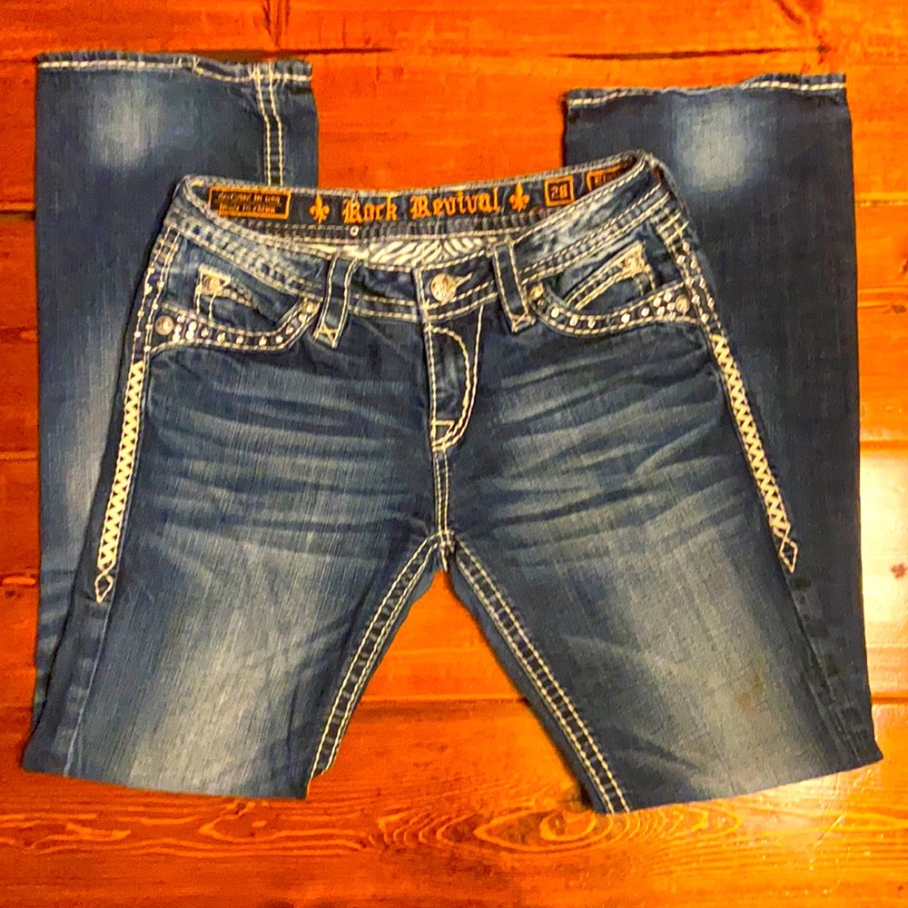 Rock Revival boot cut jeans -28